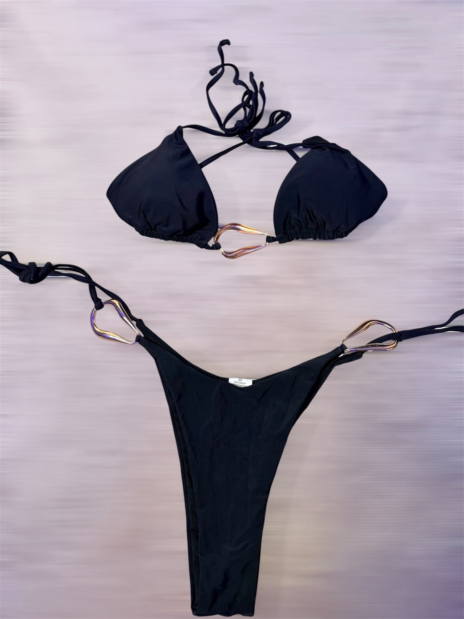 Black Bikini Swimsuit